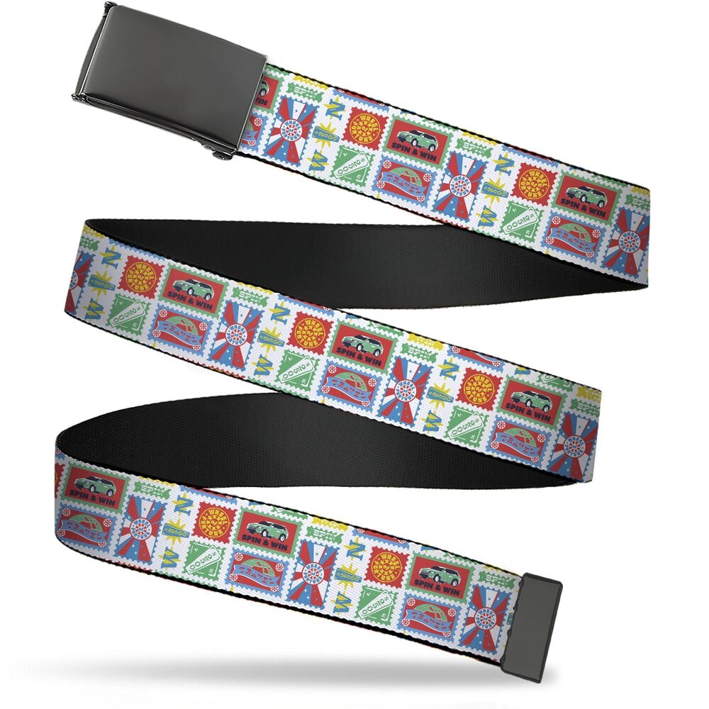 7839 Adjustable Belt, Clamp Buckle, Cut-to-Fit, Wheel of Fortune Prize